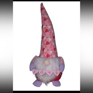 Brighton Pink and Red Heart Gnome